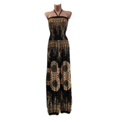 Női overál - fekete mandalás