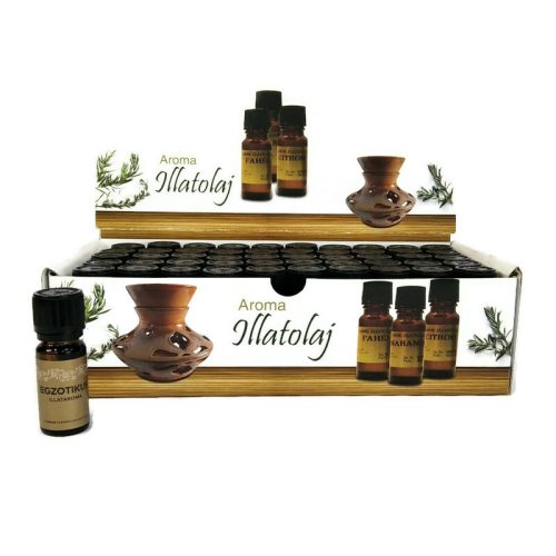 Aranycímkés illóolaj, egzotikus