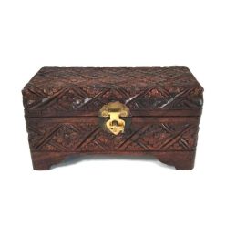 Kincses ládika "S", lapos tetejű