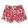 Női rövidnadrág Hawaii mintás 15. piros S