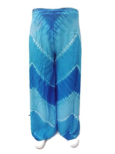 Lapnadrág batikolt kék