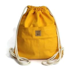 Utcai tornazsák, napsárga