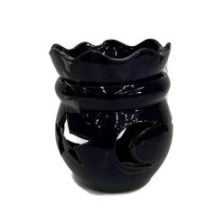   Párologtató, aromalámpa illóolajhoz, öblös holdas éjkék nagy