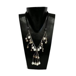 Nyaklánc, női, kagyló és teklagyöngy 2.