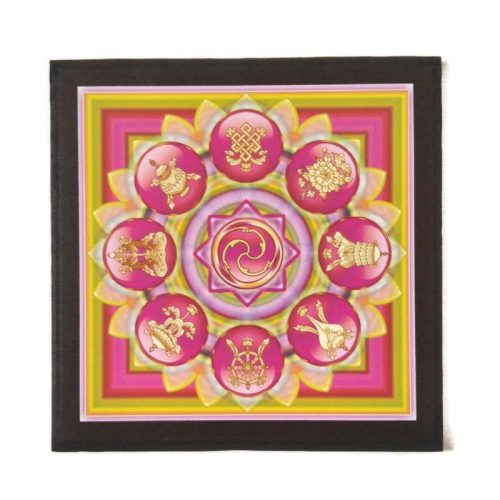 Mandala Buddhista szerencse szimbólum