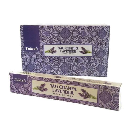 Tulasi Nag Champa Lavender pálcás füstölő