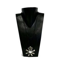 Nyaklánc, női, kagyló és műgyanta medállal 5.