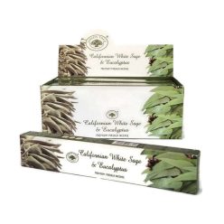   Green Tree Californian White Sage & Eucalyptus pálcás füstölő