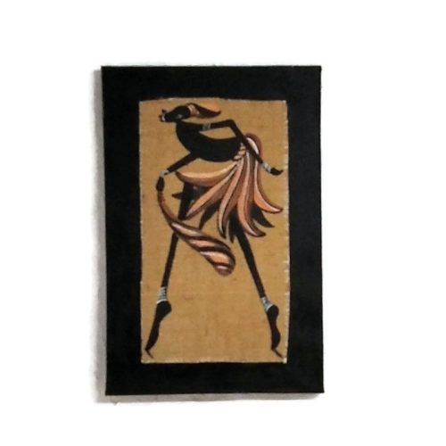 Festmény afrikai dobos 4.