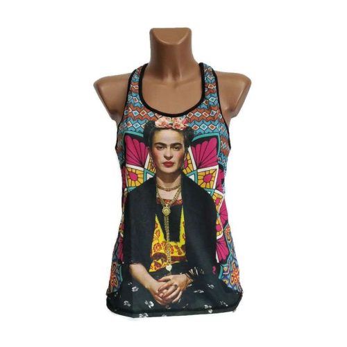 Trikó, Frida, színes alapon "M"