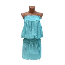 Rövid ruha, flitteres kék