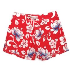Női rövidnadrág Hawaii mintás 12.narancs XS