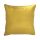 Díszpárnahuzat "S", napsárga-aranyszínű