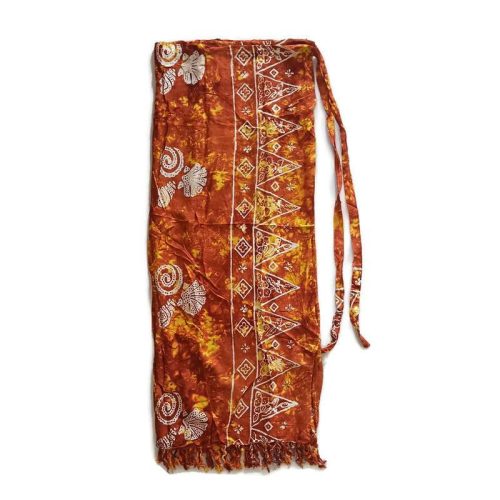 Lapszoknya hosszú, barna-sárga