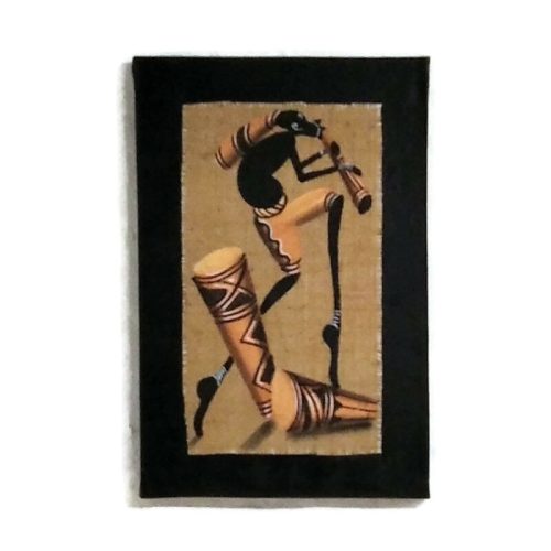 Festmény afrikai dobos 1.