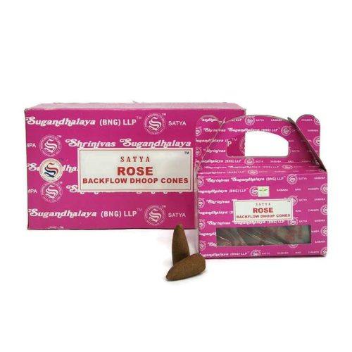 Satya Rose visszaáramló kúpfüstölő