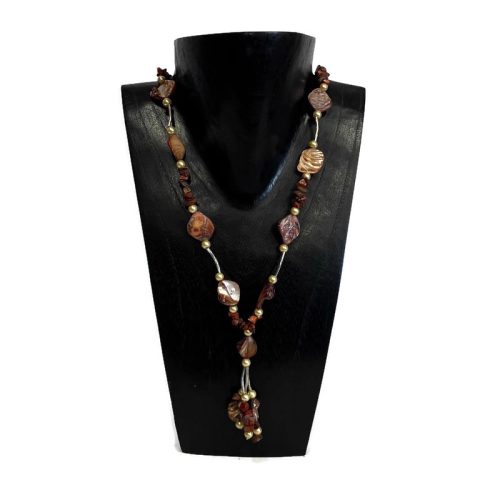 Nyaklánc, női, kagyló kővel 2.