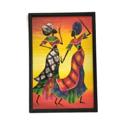 Fa kép, afrikai hölgyek 2 alak