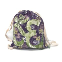 Utcai tornazsák, Om mintás