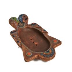 Jávai kerámia szappantartó