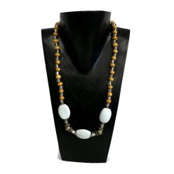 Nyaklánc, női, üveggyöngyös 3.