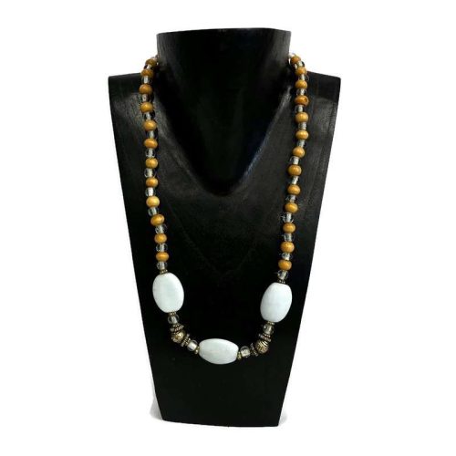 Nyaklánc, női, üveggyöngyös 3.