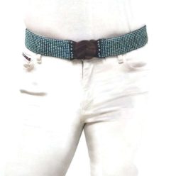 Öv világoskék gyöngyös