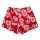 Női rövidnadrág Hawaii mintás 9. piros XS