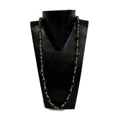 Nyaklánc, női, fém foglalatos, tekla gyöngysor 1.