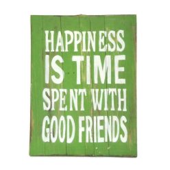   Fatábla festett, idézetes dizájn motiváció világoszöld