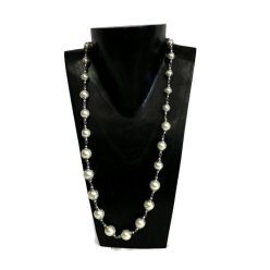 Nyaklánc, női, fém foglalatos, tekla gyöngysor 5.