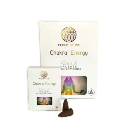 Fleur de Vie Chakra Energy visszaáramló kúpfüstölő