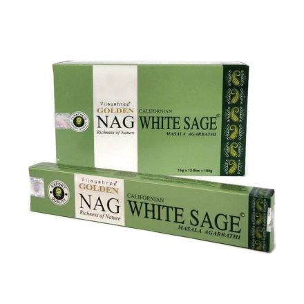 Golden Nag White Sage pálcás füstölő