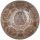 Hangtál Tibeti kézzel gravírozott- ezüstözött Gyógyító Buddha 1587gr