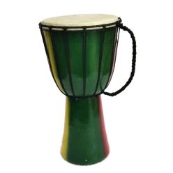 Dob/ Djembe, 40cm Jamaica stílusú trikolor  1.