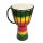 Dob/ Djembe, 40cm Jamaica stílusú trikolor  3.