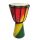 Dob/ Djembe, 30cm Jamaica stílusú trikolor  2.