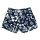 Női rövidnadrág Hawaii mintás 2. kék M