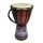 Dob/ Djembe, 30cm lila alapon mintás