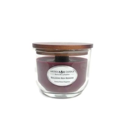 Woodwick gyertya Aroma Candle Oval Relaxing Red Berries