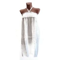 Rövid ruha, 2in1 flitteres fehér