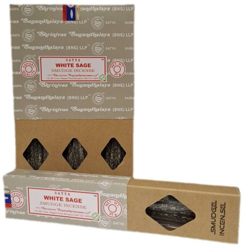 Smudge füstölő pálcás Satya White Sage