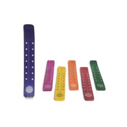   Fa füstölőtartó "sítalp" lila, festett Életvirág motívummal