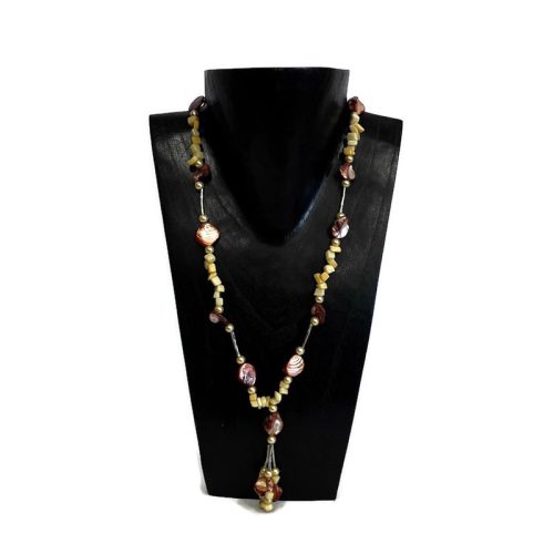 Nyaklánc, női, kagyló kővel 1.