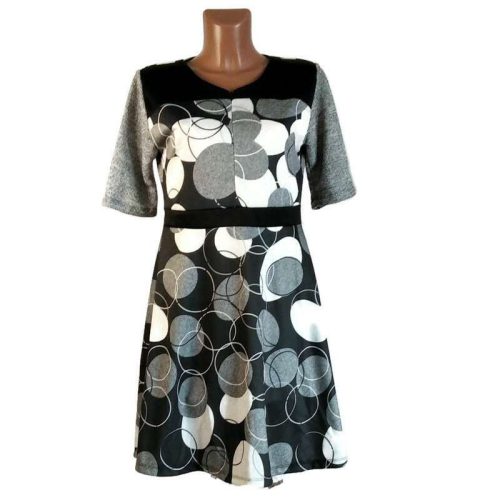 UDG szürke ujjú ruha