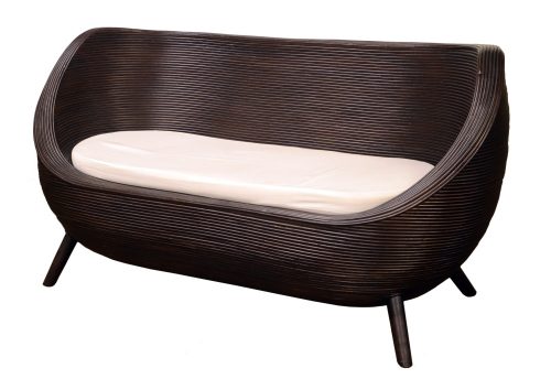 Rattan kanapé