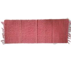 Asztali futó, szantálos rózsaszín