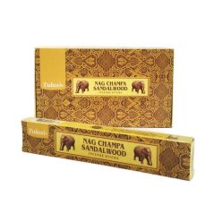 Tulasi Nag Champa Sandalwood pálcás füstölő