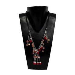 Nyaklánc, női, kagyló és teklagyöngy 1.