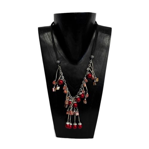 Nyaklánc, női, kagyló és teklagyöngy 1.